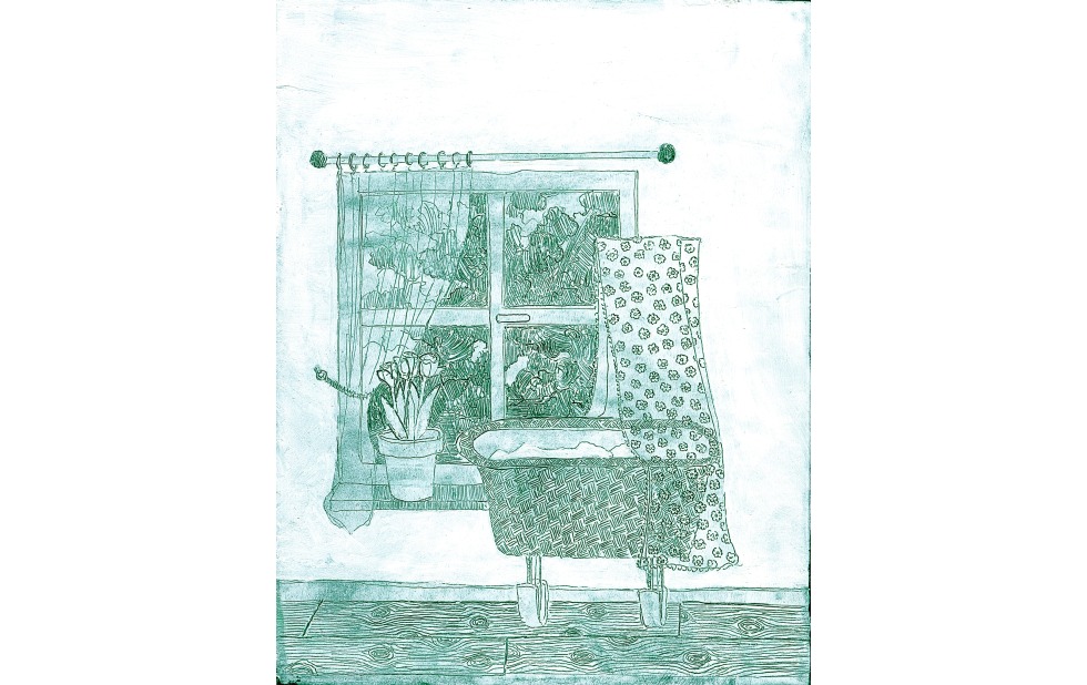 Illustration zu »Gut Nacht, mein feines Lieb« von Frank Walka