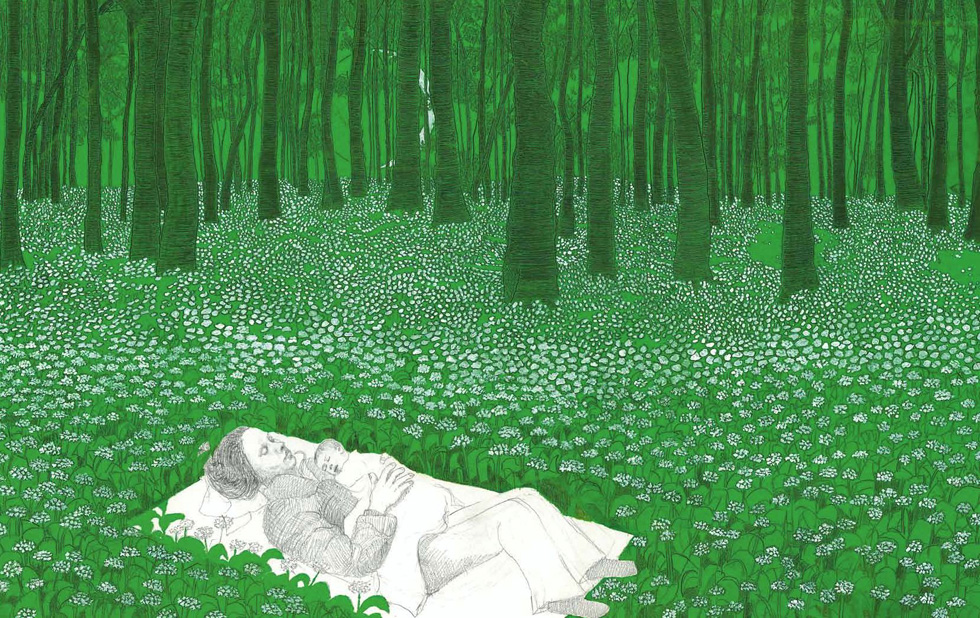Illustration zu »So schlaf in Ruh« von Frank Walka