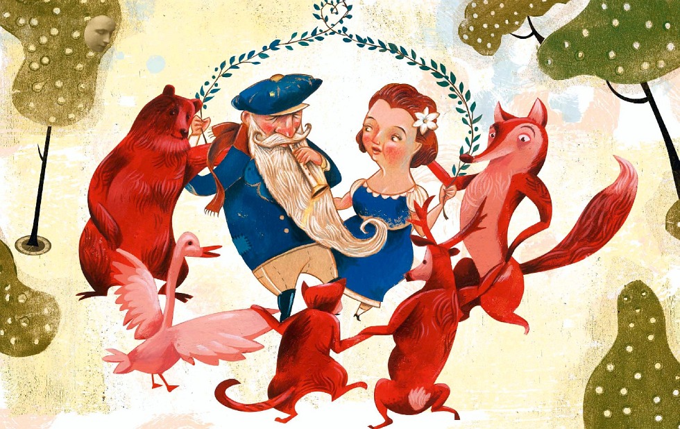 Illustration zu »Widele, wedele« von Christoph Mett