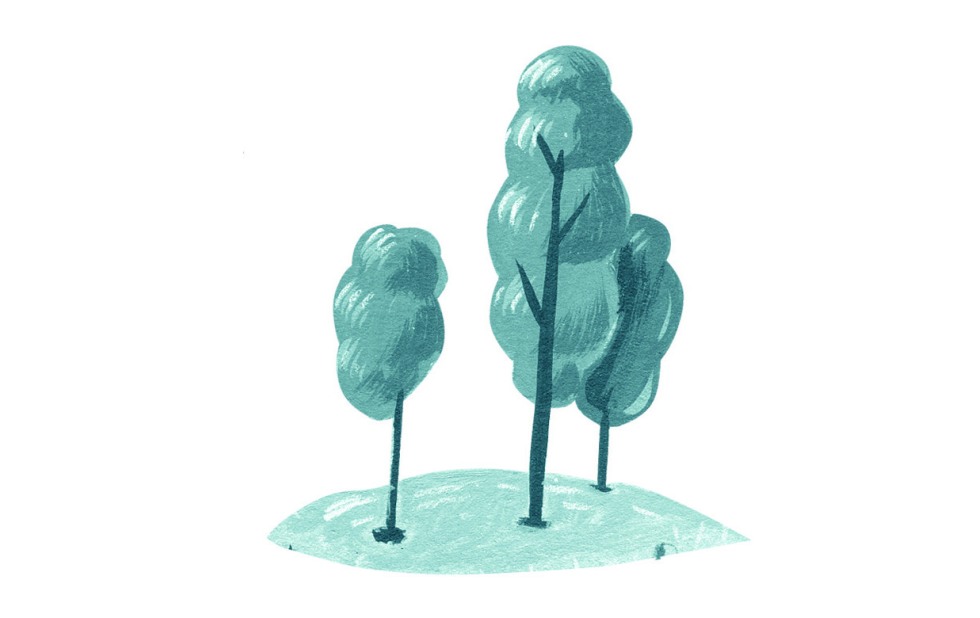 Illustration zu »Der Winter ist ein rechter Mann« von Christoph Mett