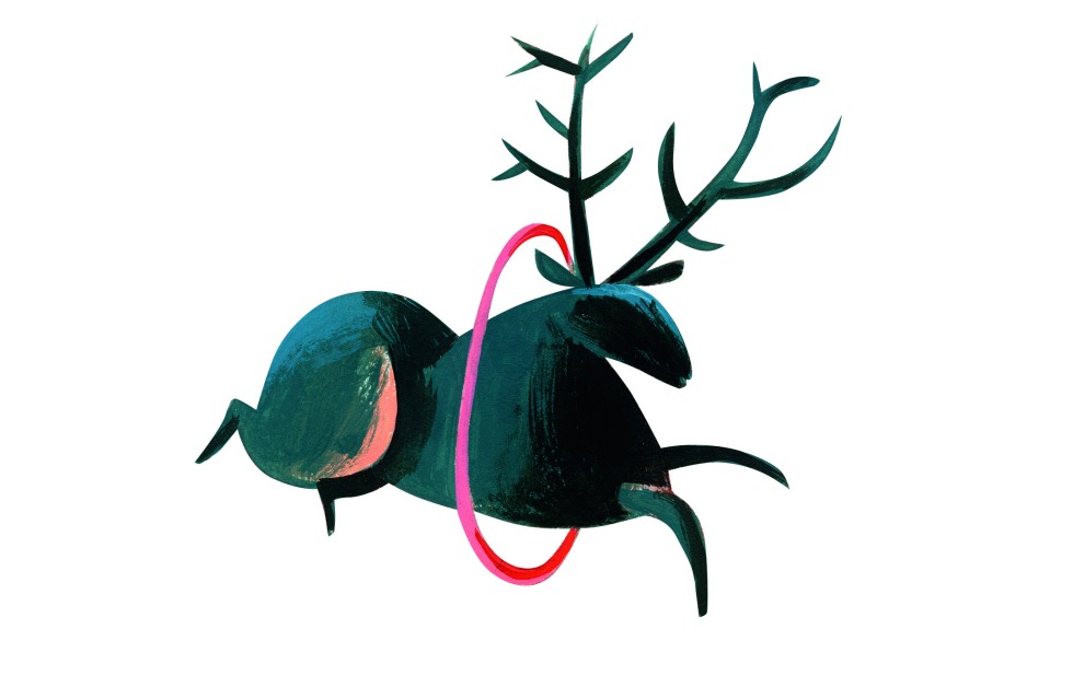 Illustration zu »Auf, du junger Wandersmann« von Christoph Mett