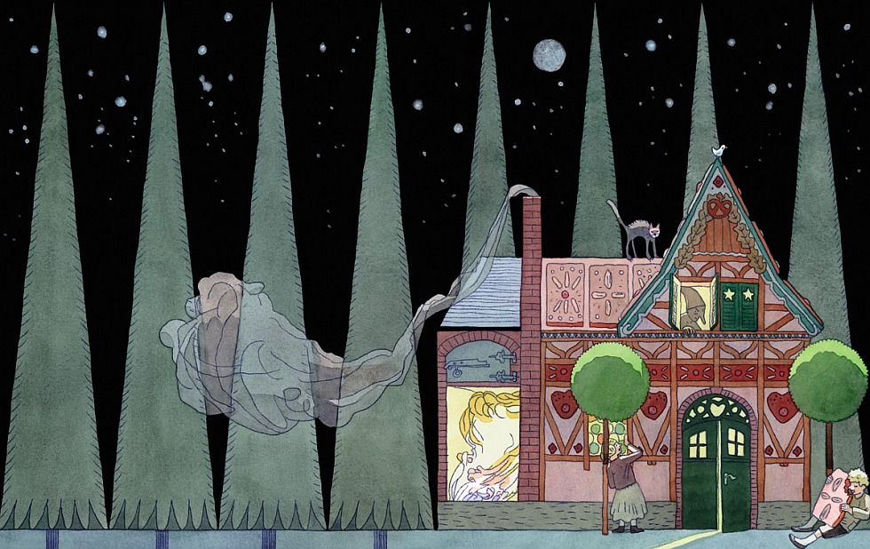 Illustration zu »Hänsel und Gretel« von Markus Lefrançois