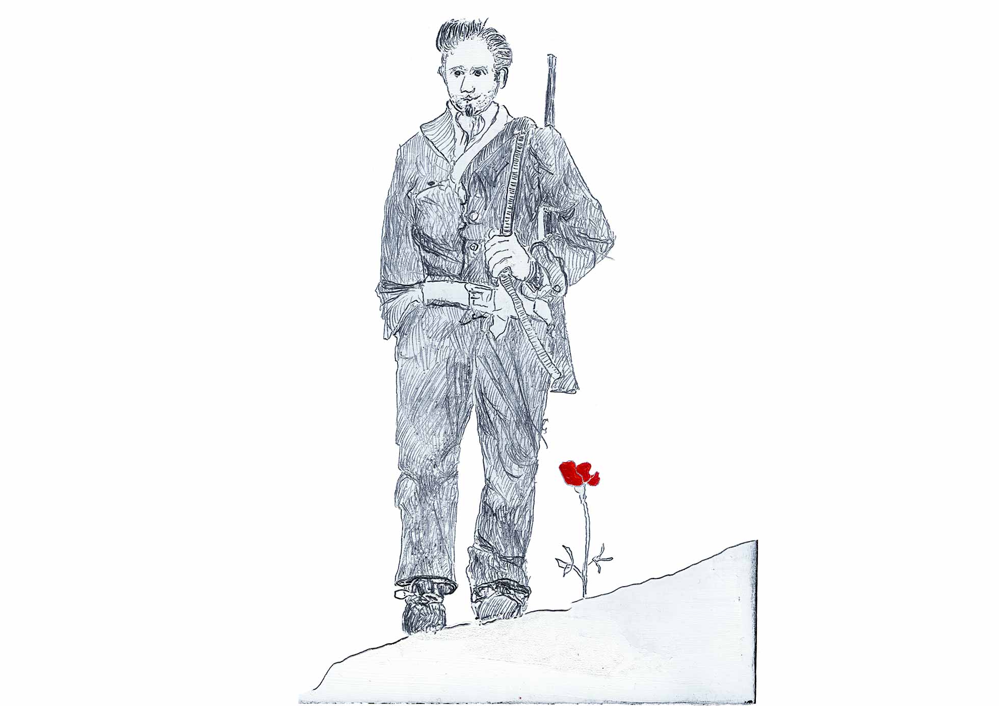 Illustration zu »Bella ciao« von Frank Walka