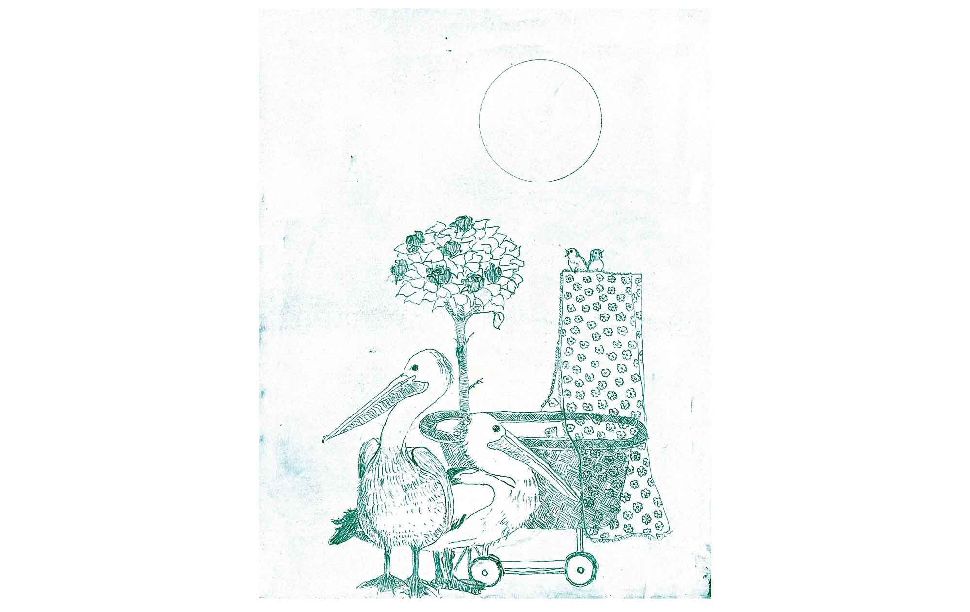 Illustration zu »Hine e hine« von Frank Walka