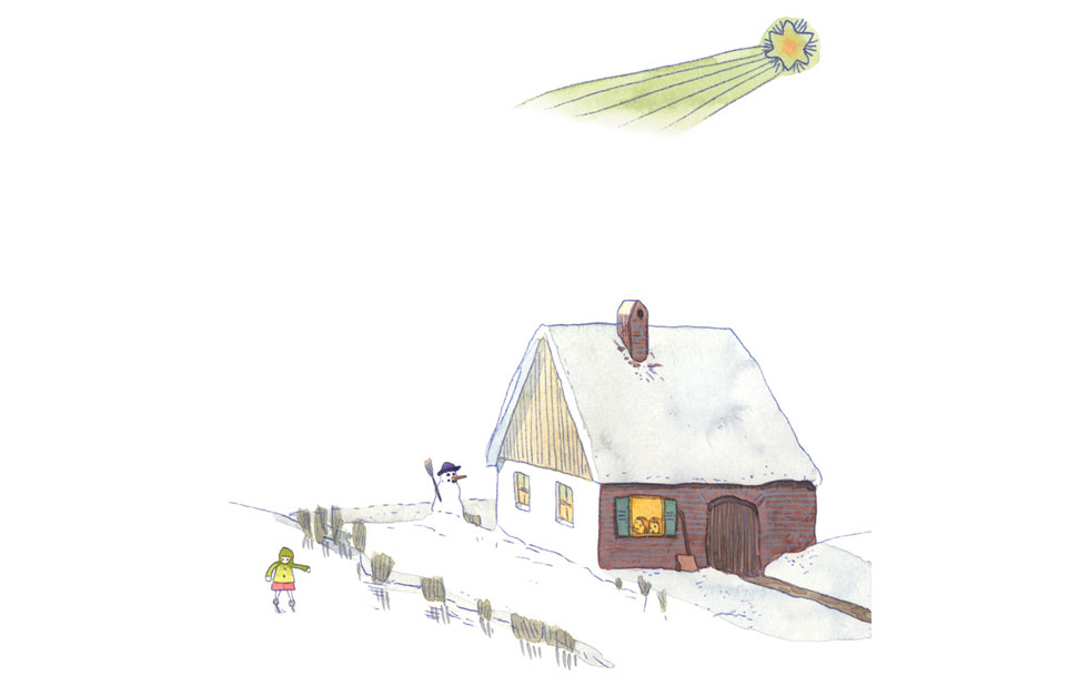 Illustration zu »Folge dem Weihnachtsstern« von Markus Lefrancois