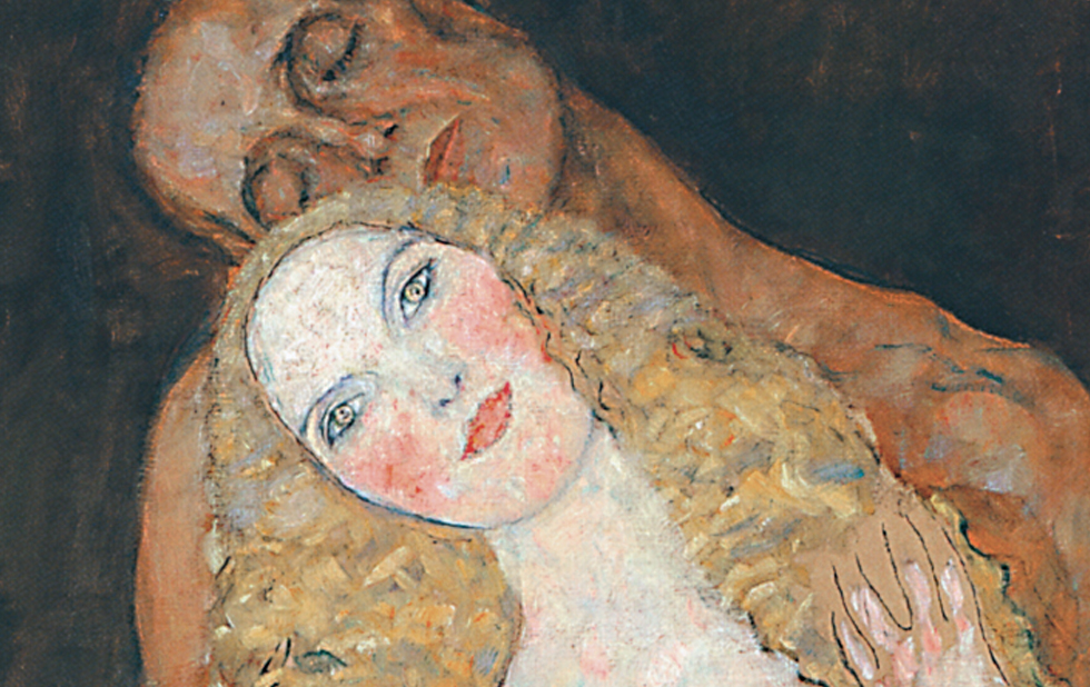 Illustration zu »Sally in our alley« von Gustav Klimt