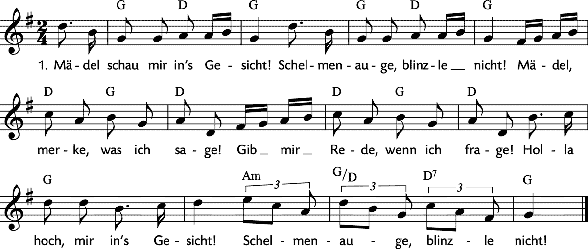 Noten 'Liebeszauber'